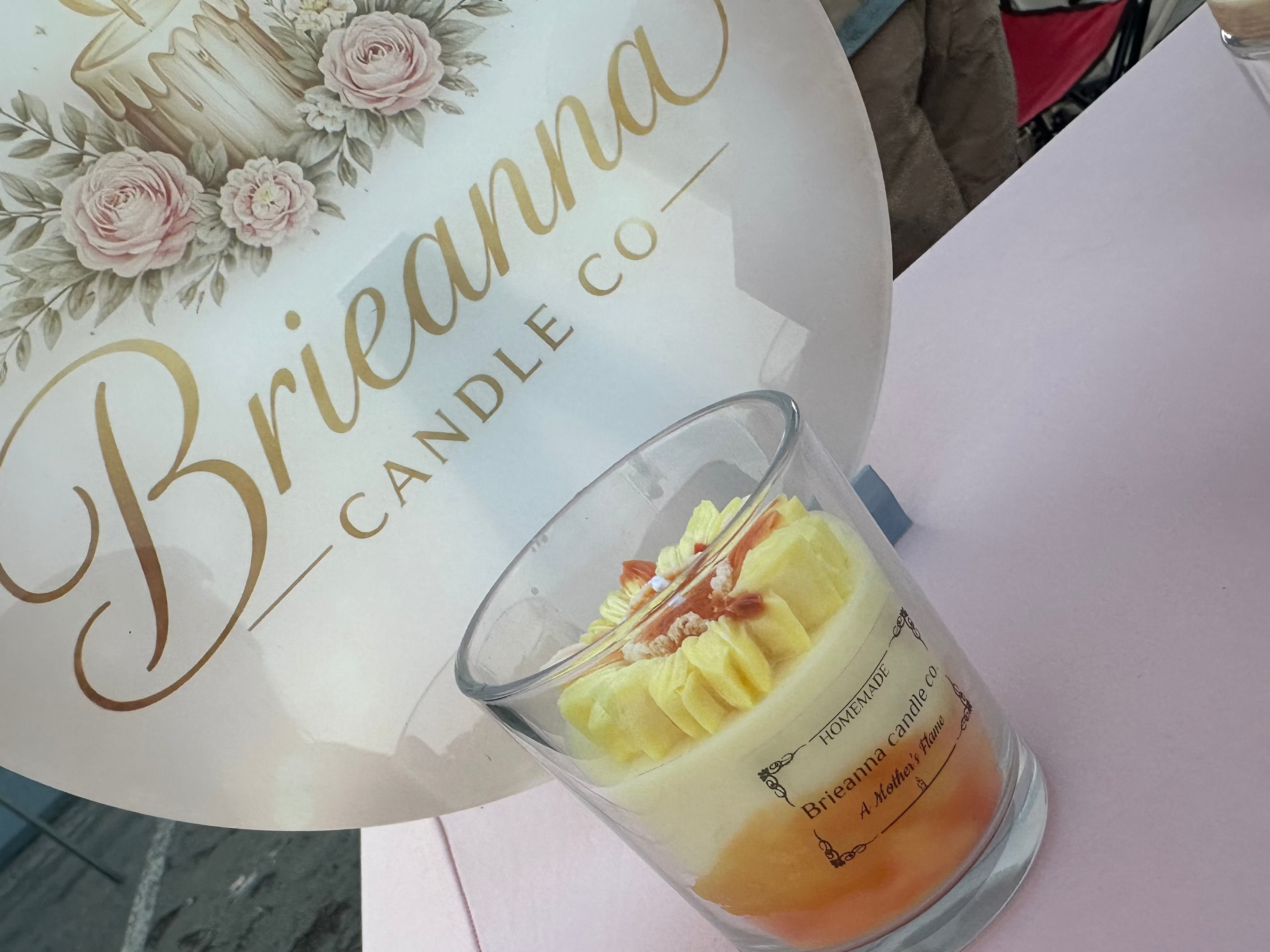 Sunflower Soy Wax Candle 🌻